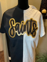 Load image into Gallery viewer, two - toned saints shirt