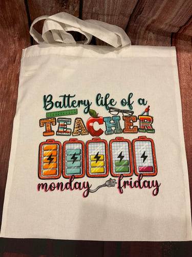 Teacher Tote Bag